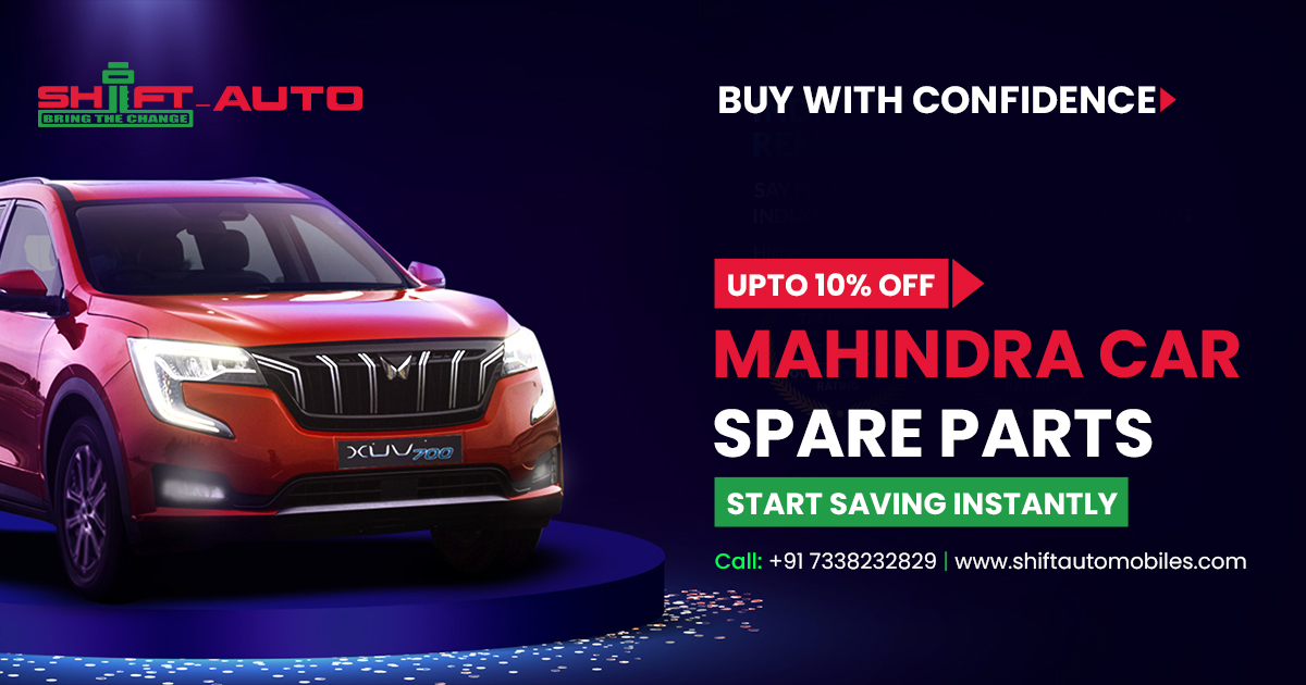 Shop Mahindra Car Spare Parts at Shiftautomobiles