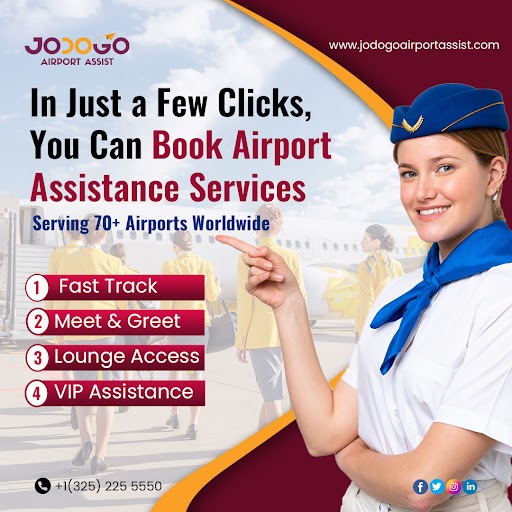 Book JODOGO Airport Assistance Services
